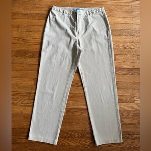 Dockers Women’s Classic Tan Trousers Size 14 Short Casual, Office, Minimalist